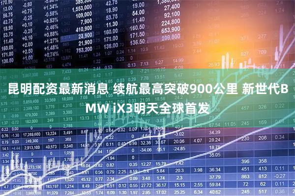 昆明配资最新消息 续航最高突破900公里 新世代BMW iX3明天全球首发